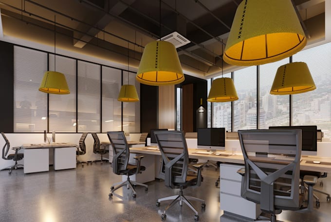 do home and office interior design and rendering in 3d