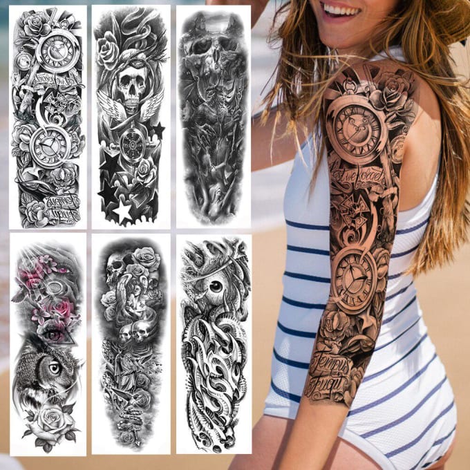 Custom tattoo design, unique tattoo design, in any professional tattoo ...