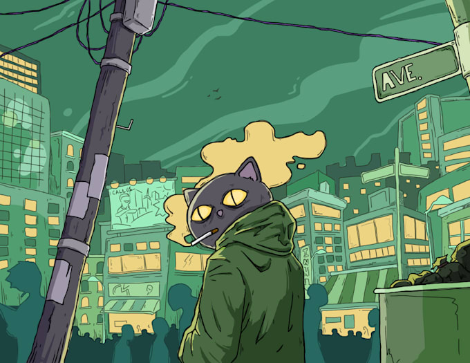 draw a unique illustration for you with my style