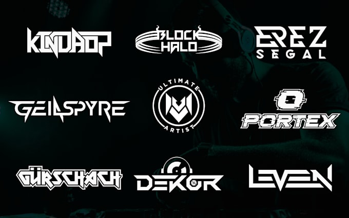 design topnotch dj, music, artist, band, metal, producer logo