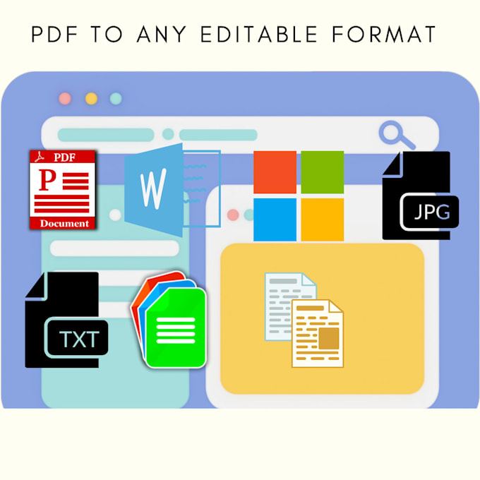 Convert pdf to word or any editable format by Romelette08 | Fiverr