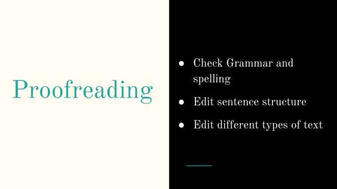 Help you proofread any text by Chad_thunder | Fiverr