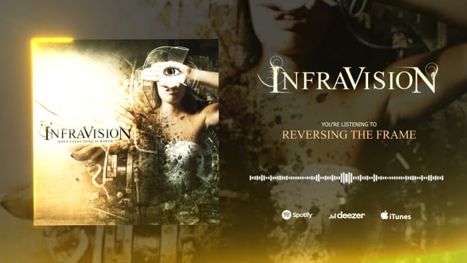 make a heavy metal or rock music visualizer