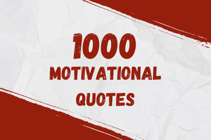Design 1000 motivational quote posts by Beststar1 | Fiverr