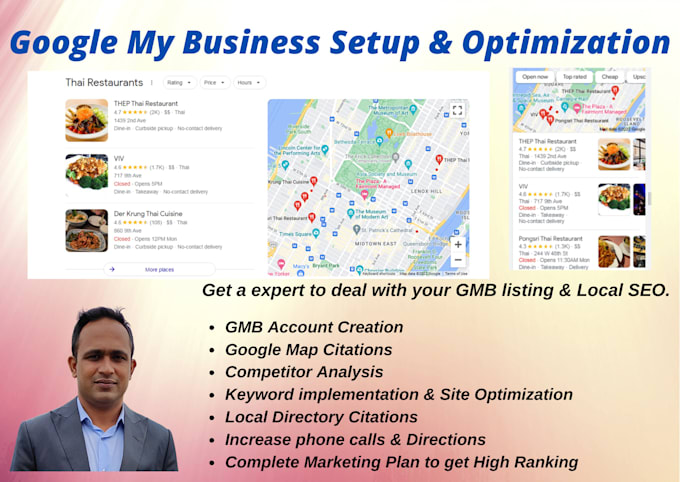 do google my business optimization and map citations
