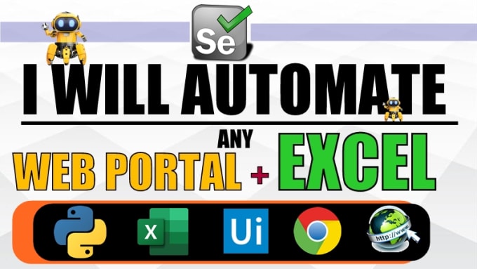 Automate web actions using python by Tharusha007 | Fiverr