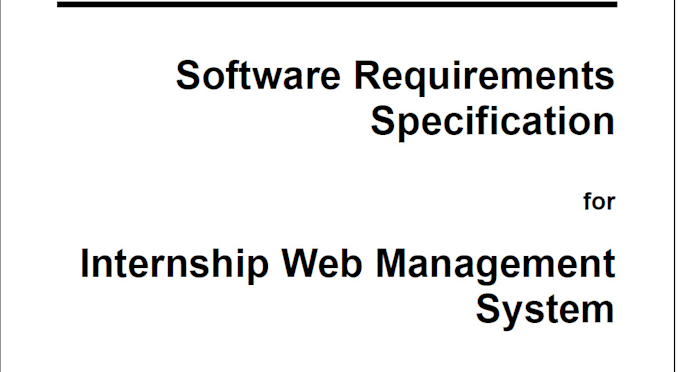 provide professional services in writing srs sdd and requirement gathering