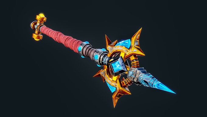 create stylized 3d props for your video game