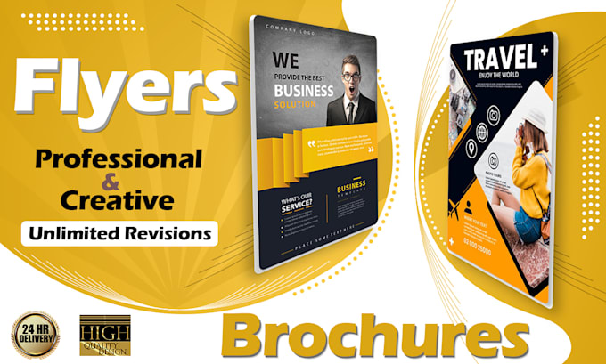 design professional and awesome quality flyers
