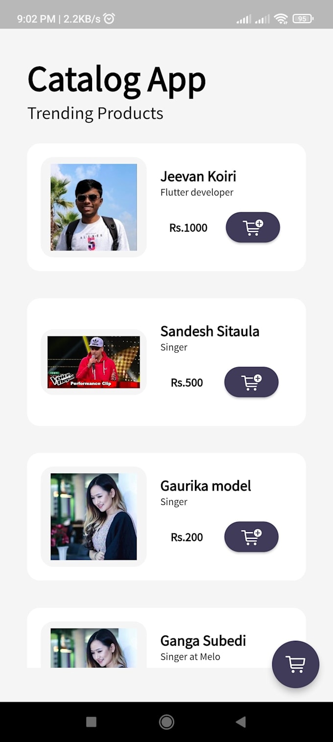 Do android app development using flutter by Jeevankoiri | Fiverr