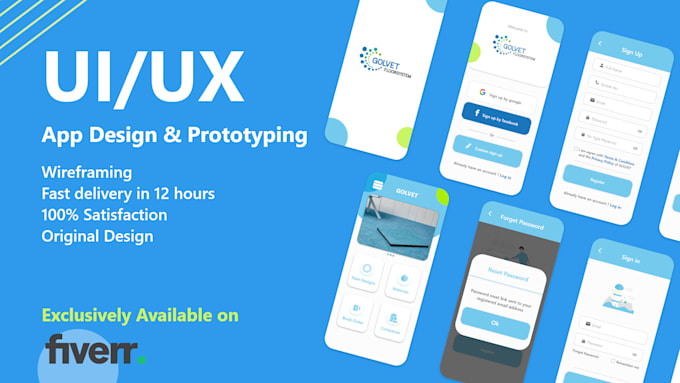 Design amazing mobile app ui ux ,wireframe and prototype by Asmaishere ...