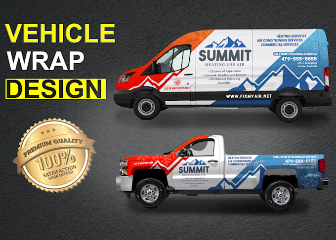 design professional vehicle wrap design