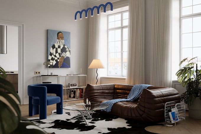create photorealistic 3d interior design and rendering in 3ds max