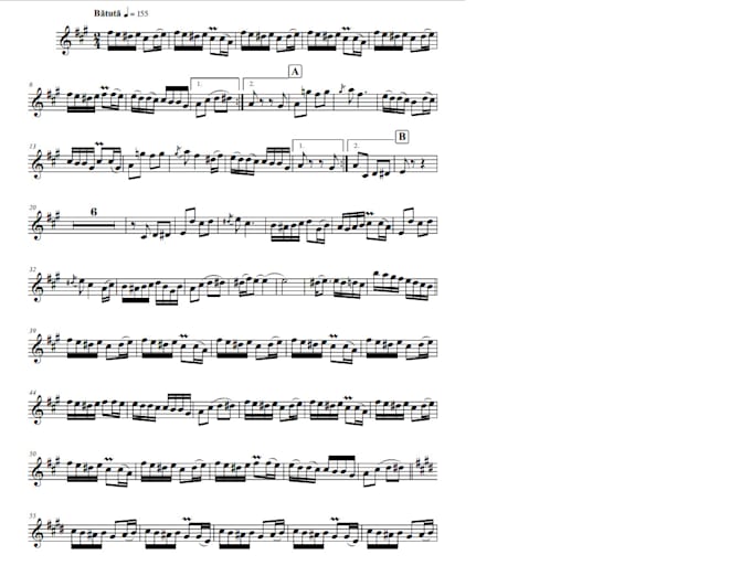 transcribe and arrange sheet music finale musescore expert
