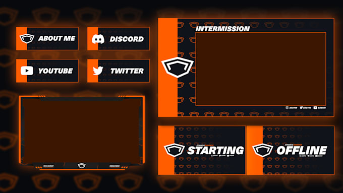 create custom animated twitch overlays, screens, and panels