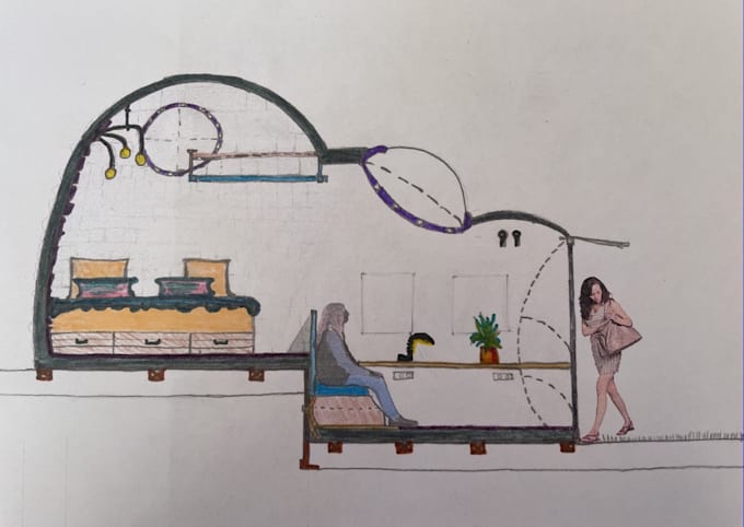 develop existing floor plans and design new rooms