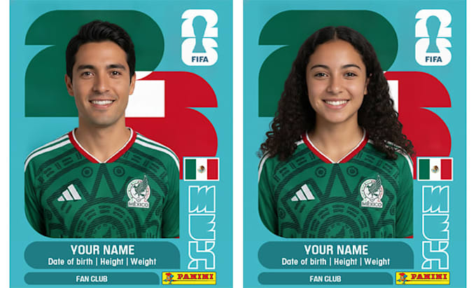 design your 2026 FIFA world cup panini sticker