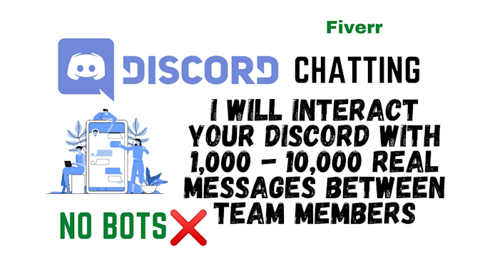 interact, engage and build relationships in your discord server with my team