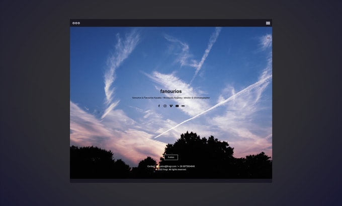 design and host your responsive landing website