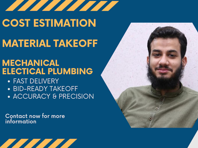 do mechanical,electrical and plumbing mep takeoff and cost estimation