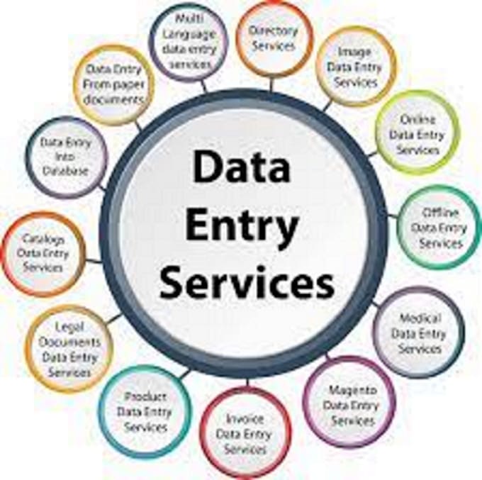 work on excel data entry, web research, data management