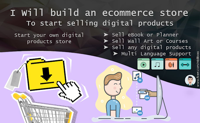 build a responsive woocommerce store for digital products