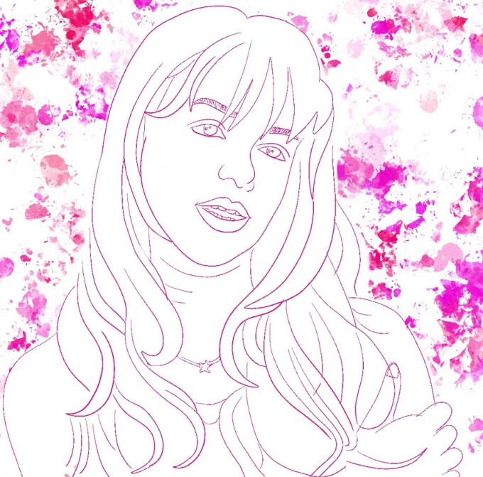 draw your desired image in my personal art style