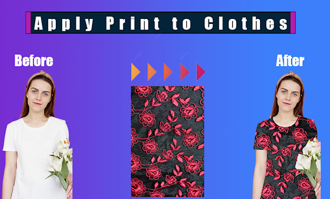 add patterns and prints to clothing