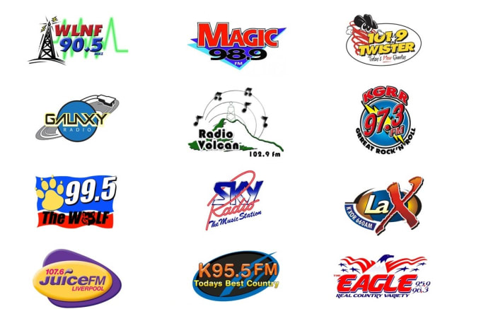 Make high quality radio station logo with my own creative thinking by ...