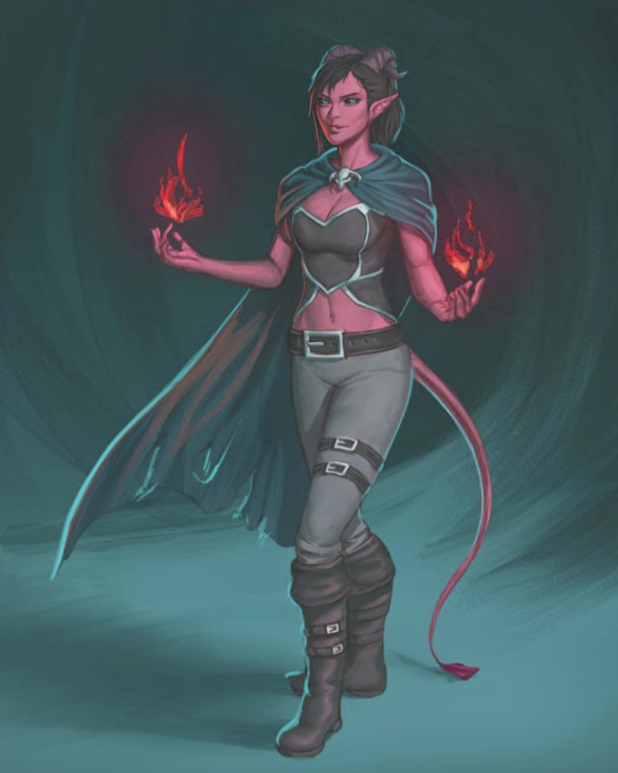 do a dnd, dd character for you