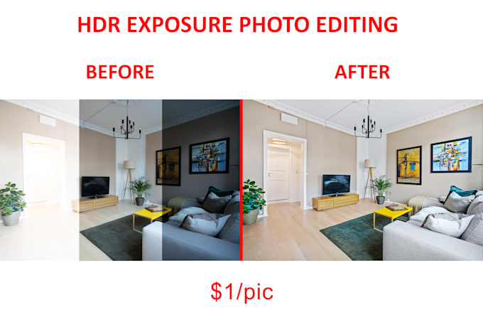 do hdr, flambient real estate photo editing services