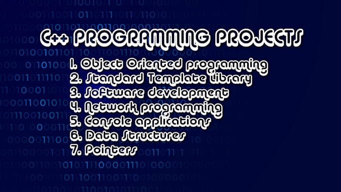 do any cpp and c assignment or project