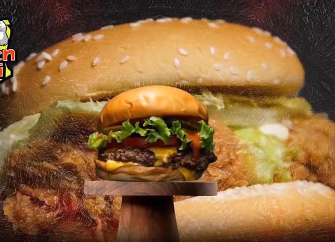 design digital restaurant food menu animations for you