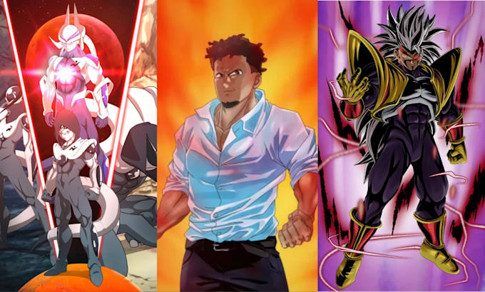 draw you in dragon ball anime style