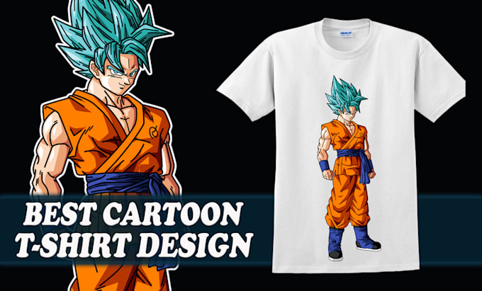 draw best cartoon t shirt design