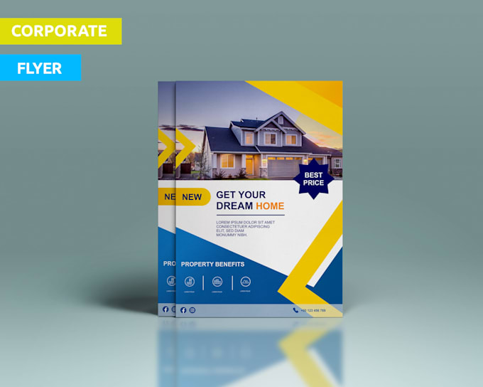 make a flyer corporate