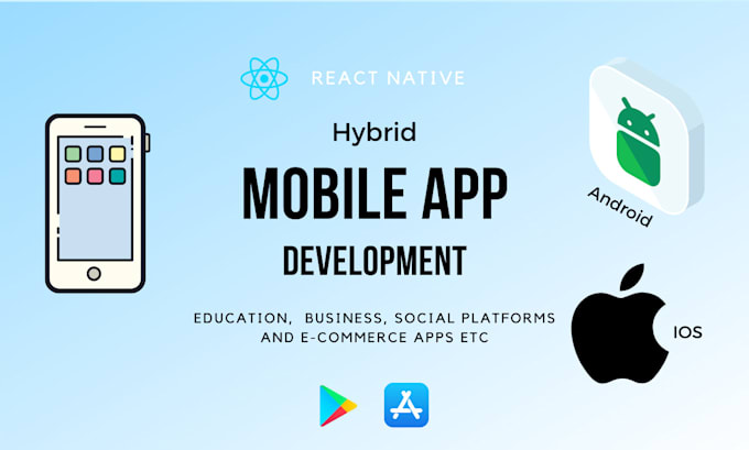 Create android and ios apps in react native by Adil_ijaz009 | Fiverr