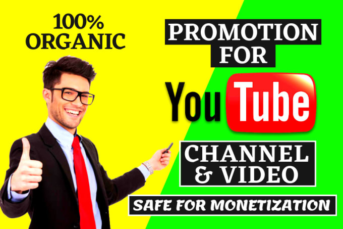 Hire a freelancer to do organic youtube video promotion