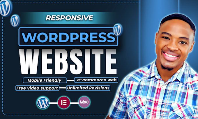 build wordpress website development, design, redesign wordpress business website