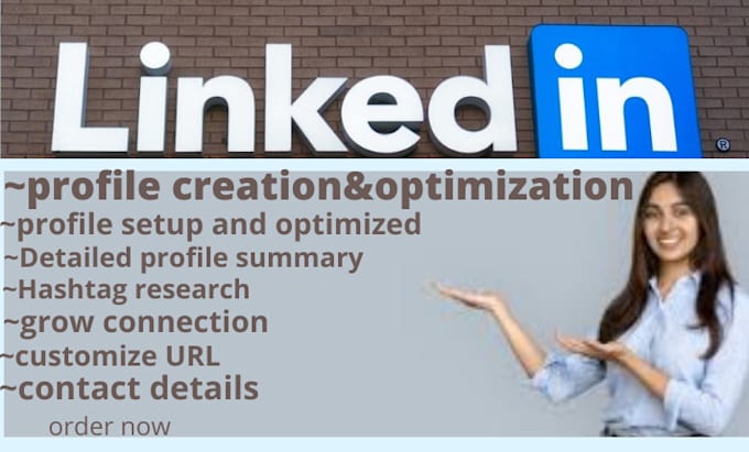 Create and optimize your linkedin profile professionally by Csana488 ...