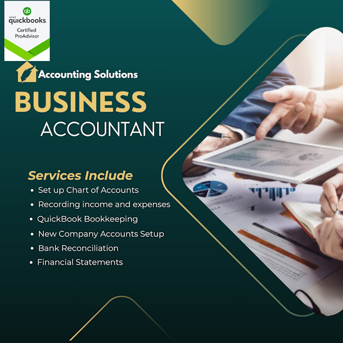 do accounting bookkeeping in quickbooks online setup, cleanup and reconciliation