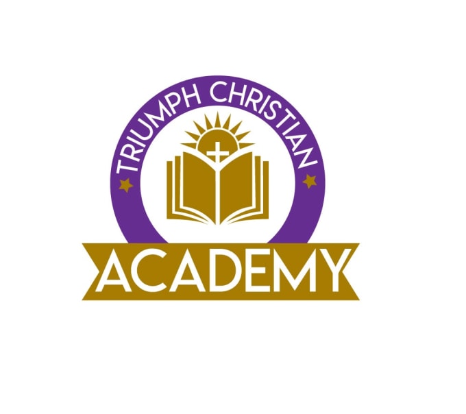 do elegant christian academy logo design