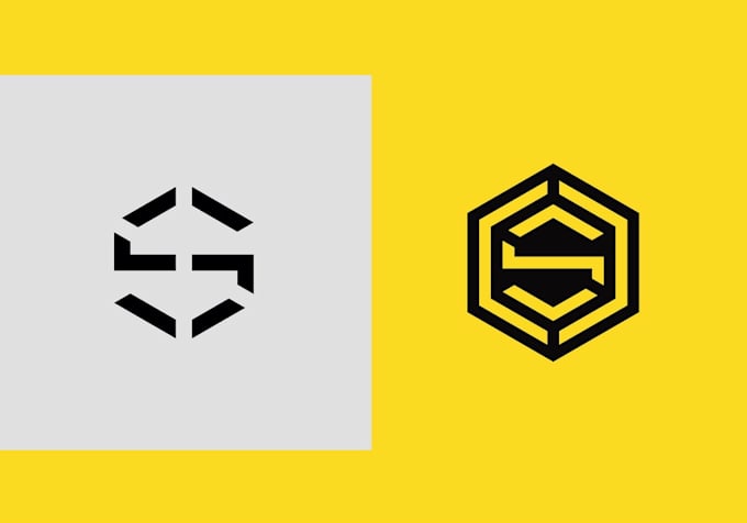 make a corporate trendy brand logo design with vector