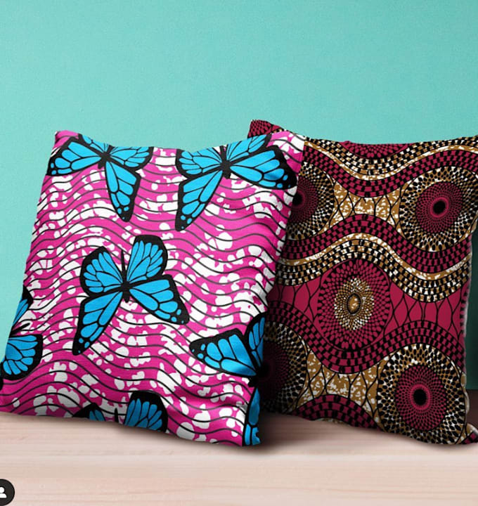 design all african print pattern wax, kente, mud clothe