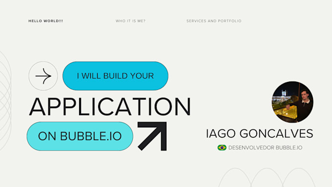 develop your website, store, saas, crm, mvp on bubble