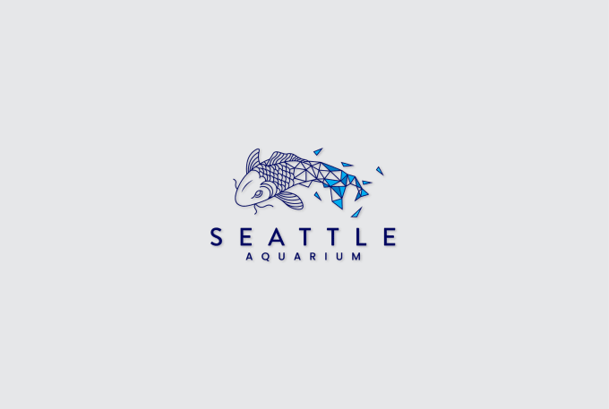 create modern geometric logo design
