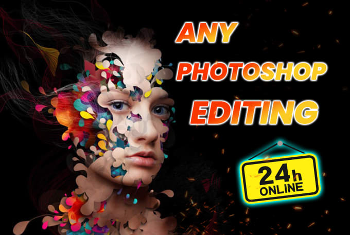 Hire a freelancer to do photoshop image editing and photo background removal
