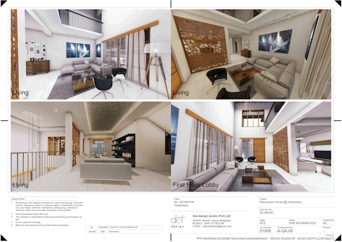 design your interior space with realistic renders