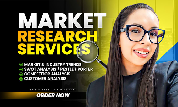 do market research, swot analysis and competitor analysis