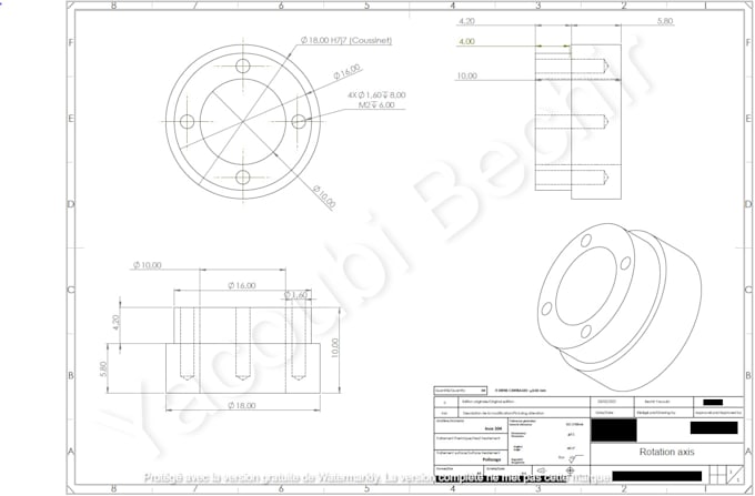 do 3d drawings and blueprints